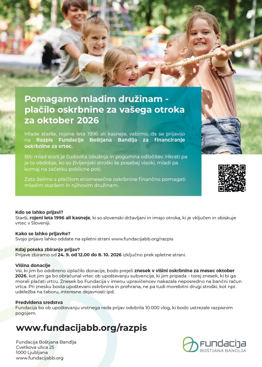 Pomoč mladim družinam